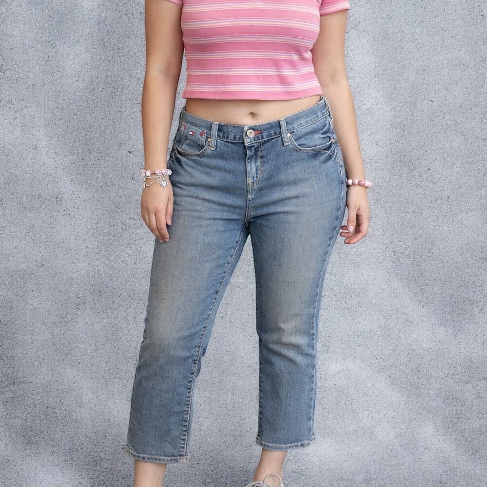 Vintage Y2K Tommy Hilfiger Petite Straight Leg Jeans Size 10P